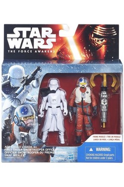 FIRST ORDER SNOWTROOPER OFFICER and SNAP WEXLEY